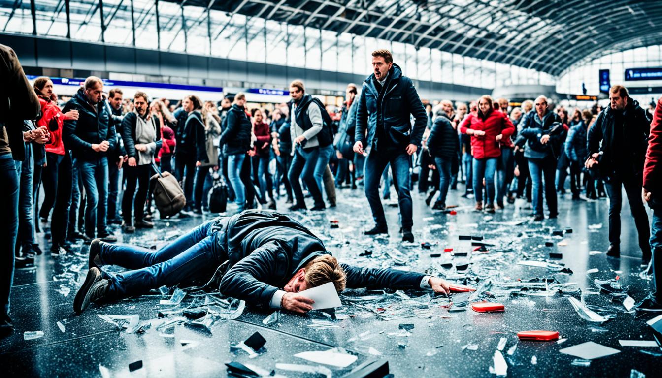 Frankfurt Hauptbahnhof - Gleis 9 - tödliche Schüsse