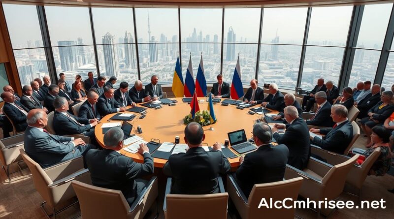 Russland-Ukraine-Gespräche in Abu Dhabi