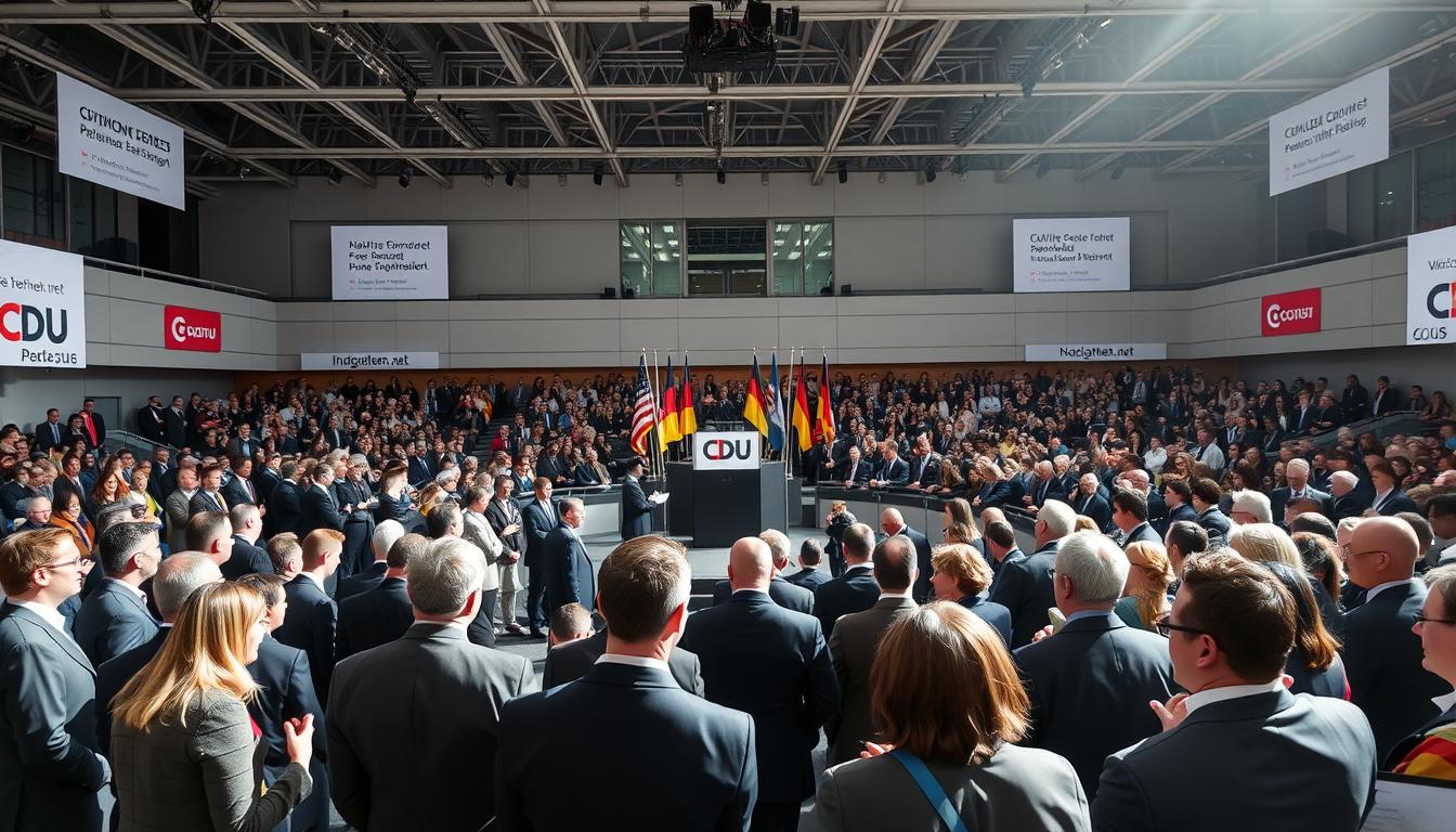 CDU Parteitag in Stuttgart