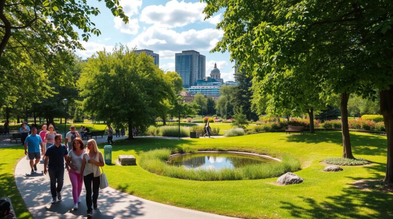 Grünflächen in Frankfurt