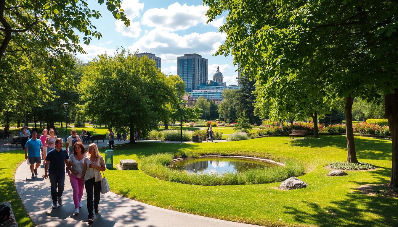 Grünflächen in Frankfurt