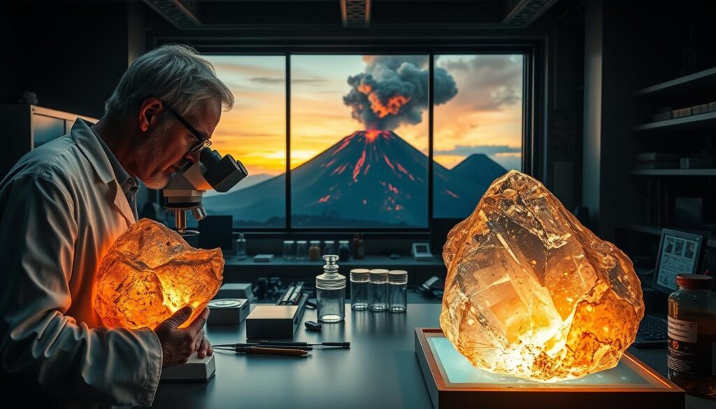 Vulkanologie Kristallforschung