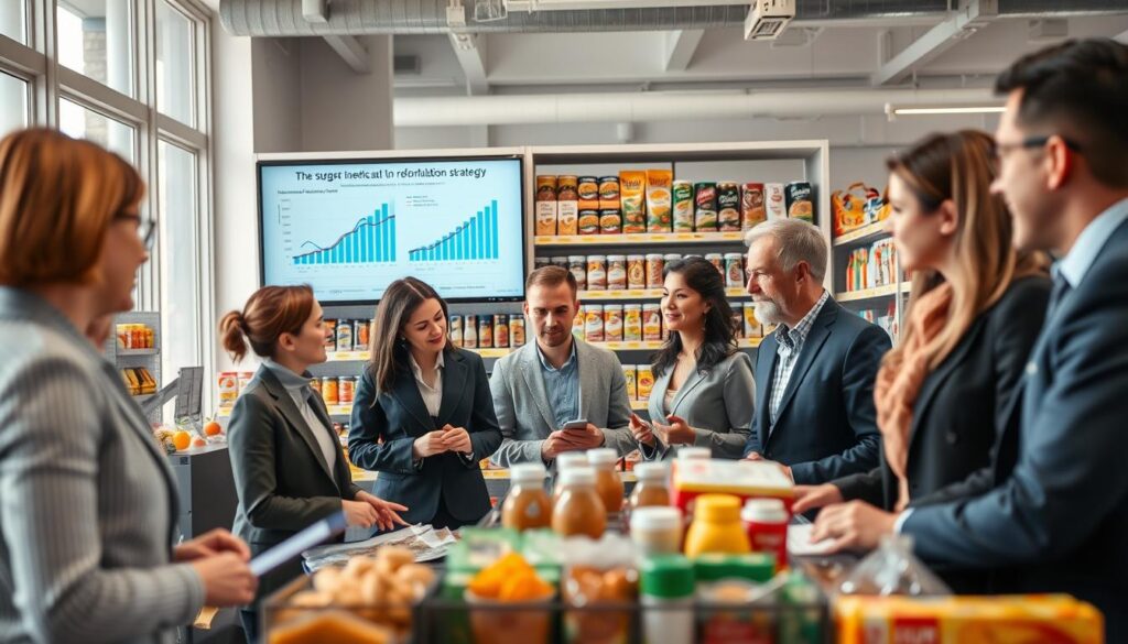 Lebensmittelindustrie und Reformulierung