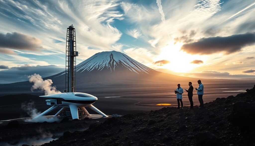 Vulkanenergie und geothermisches Potenzial