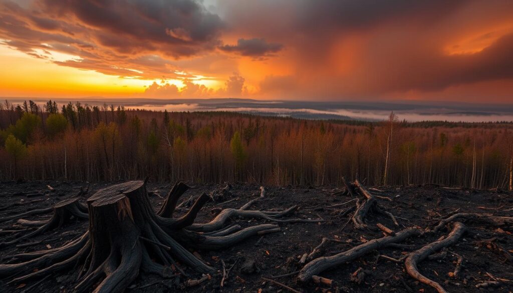 Klimawandel und Waldbrandgefahr in Sachsen
