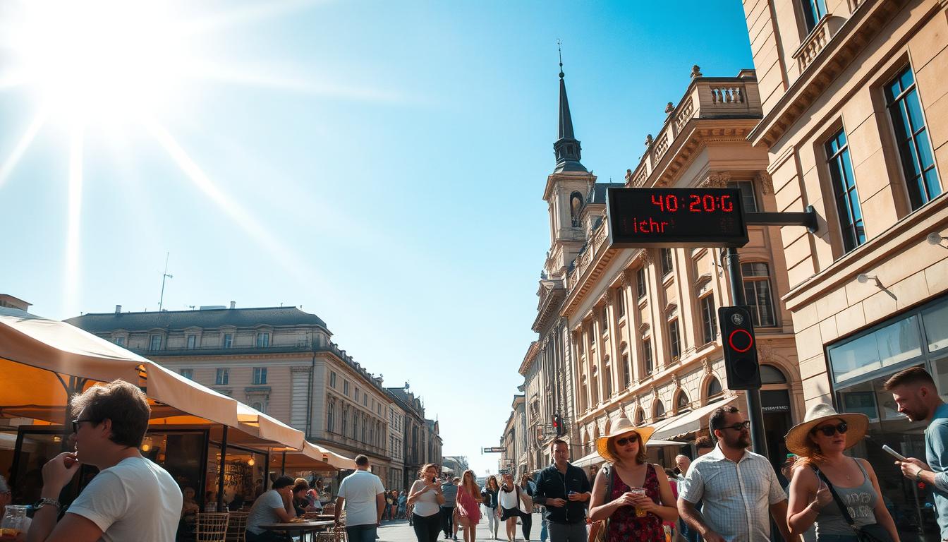 Mehr als 40 Grad in Deutschland