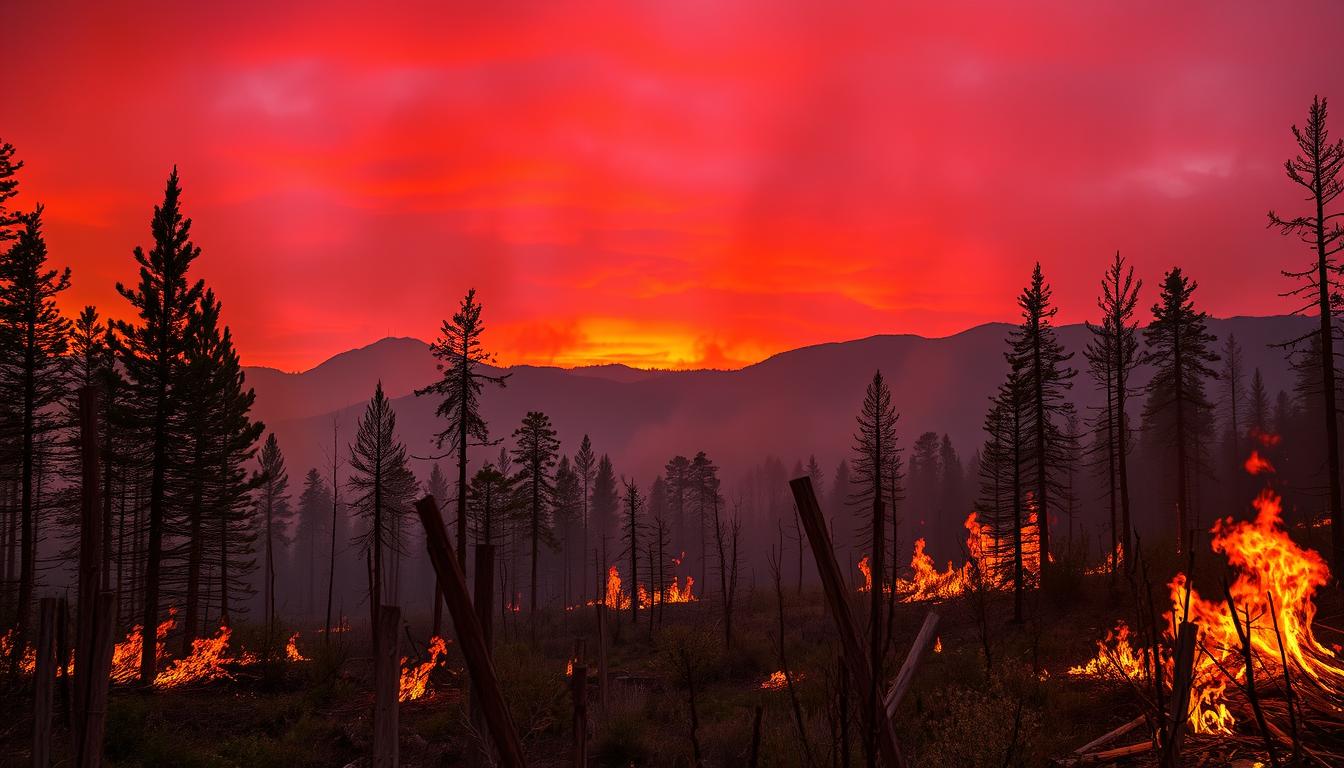 Waldbrand Gohrischheide