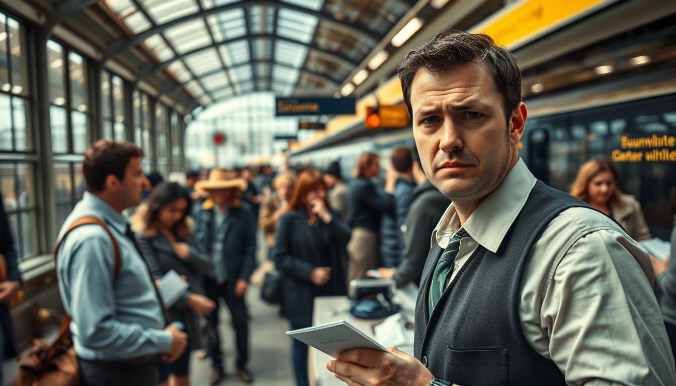 Aggressionen gegen Bahn Angestellte