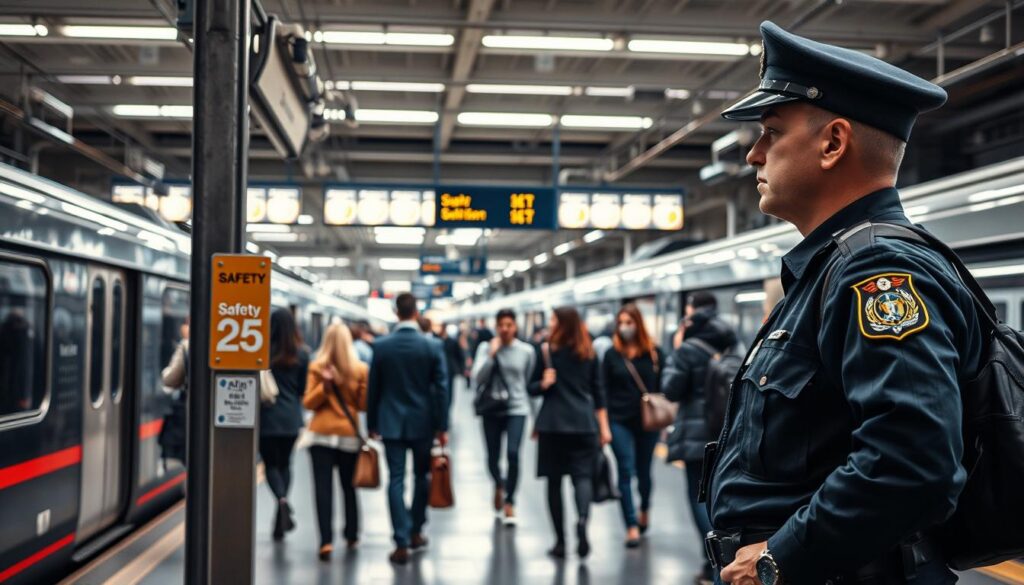 Sicherheit am Bahnhof Sicherheit am Bahnhof