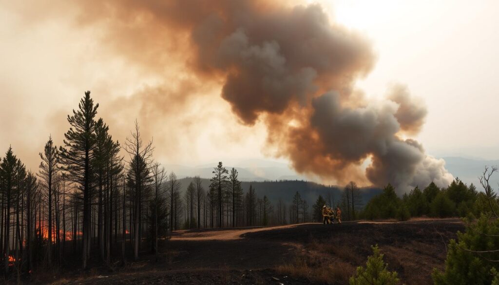 Waldbrand Eifel Rauch Waldbrand Eifel Rauch