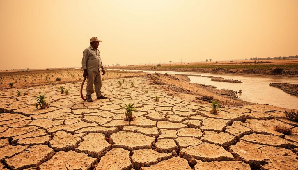 Wasserknappheit in der Landwirtschaft Wasserknappheit in der Landwirtschaft