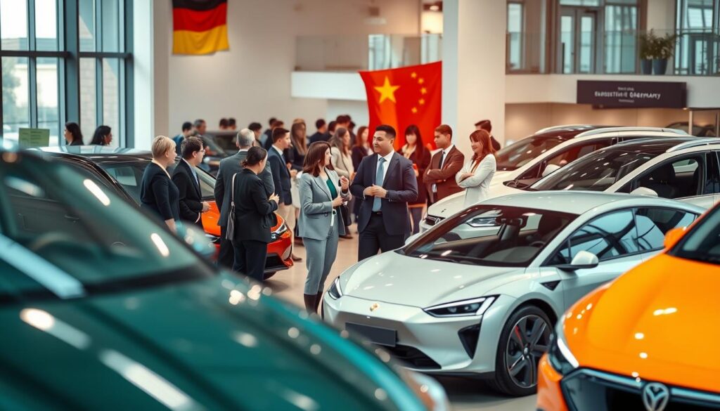 deutscher Automarkt und chinesische Elektroautos deutscher Automarkt und chinesische Elektroautos