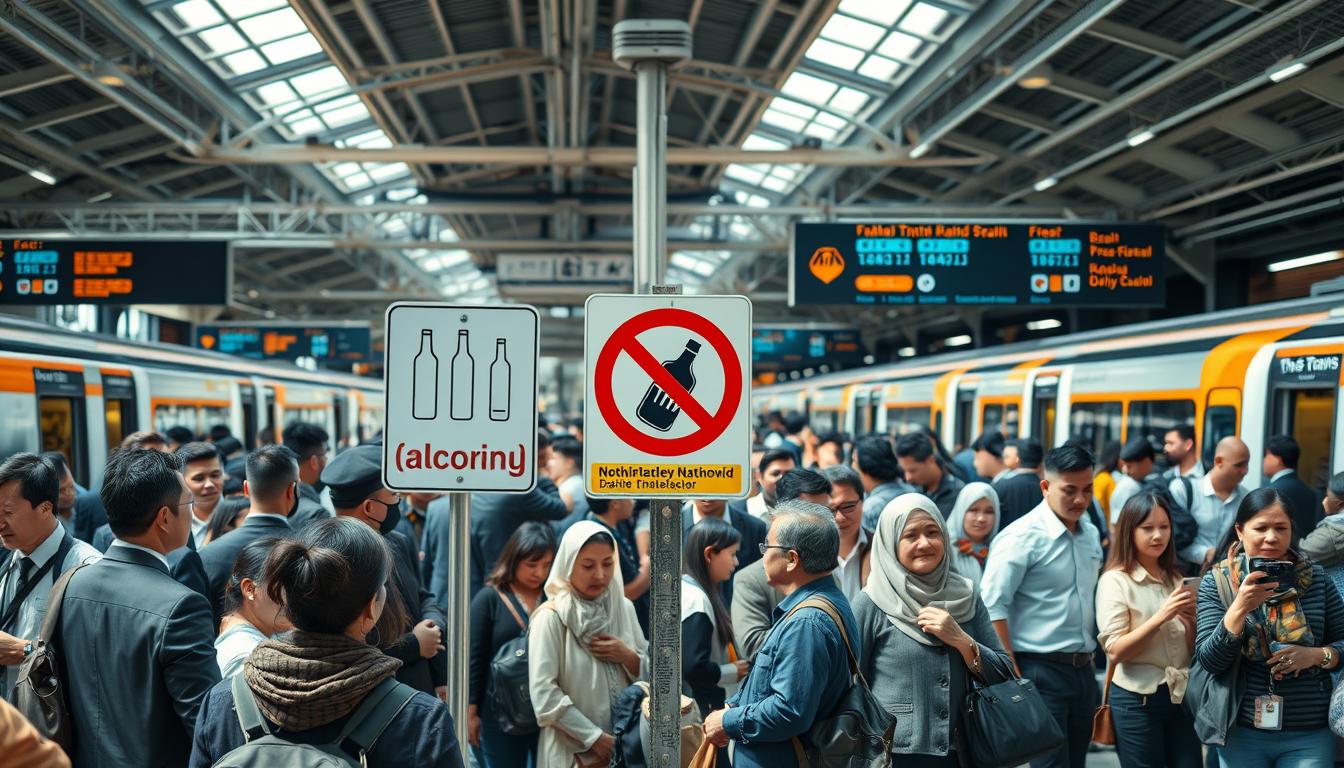 Bahnhöfe Alkoholverbot
