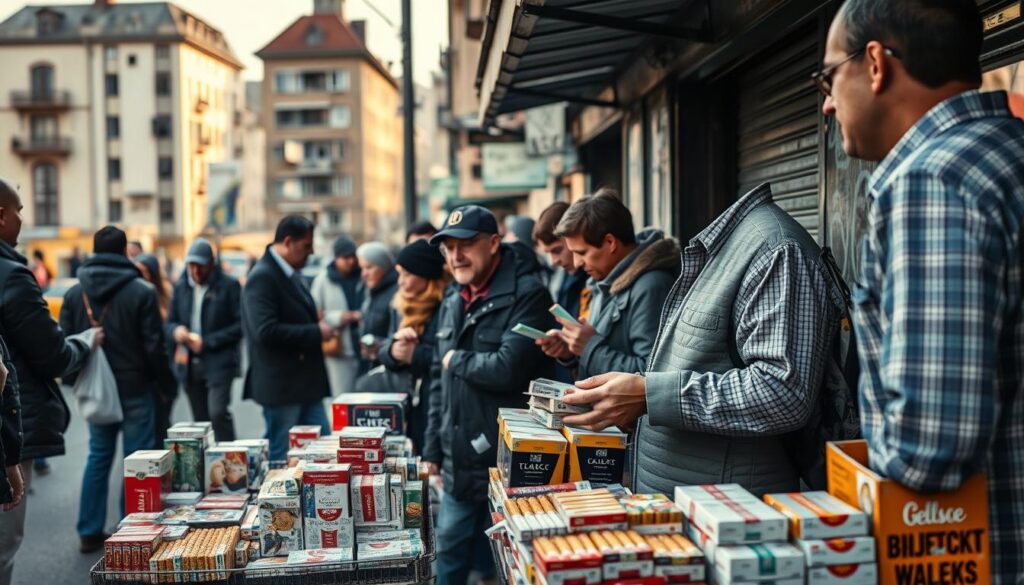 Schwarzmarkt Tabak und Handel in Deutschland Schwarzmarkt Tabak und Handel in Deutschland
